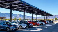 gj Airport Unveils Solar Parking | Grand Junction