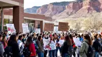 grand Junction Students Walk Out on Immigration